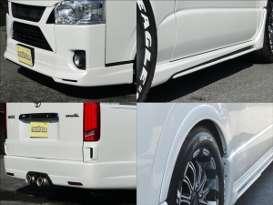 ハイエースバン4型S-GLフルエアロカスタム済み中古車両