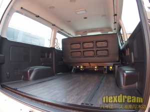 ハイエースワゴンflexdreamライトキャンピングカー　FD-BOX3T