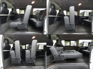 ハイエースバンflexdreamライトキャンピングカーFD-BOX5　8人乗り仕様車