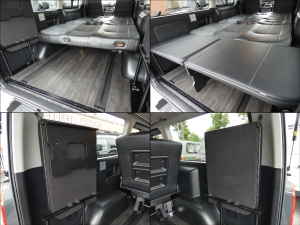 ハイエースバンflexdreamライトキャンピングカーFD-BOX5　8人乗り仕様車