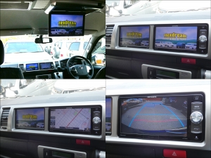 ハイエースワゴンライトキャンピングカー　2段ベッド