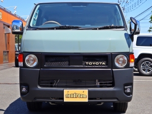 ハイエースバン丸目カスタム　アースカラーパッケージ6X3アーバンカーキ