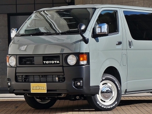 ハイエースＶ丸目カスタム　アースカラーパッケージ6X3アーバンカーキ