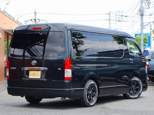 ハイエースワゴンアウトドア　キャンプ　車中泊　バンライフ　１BOX　ベッド　キャンピングカー