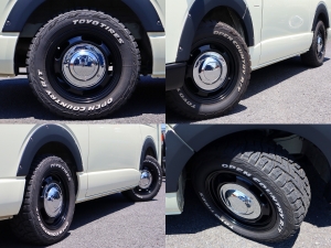 ハイエースバンアウトドア　キャンプ　車中泊　バンライフ　１BOX　ベッド　キャンピングカー