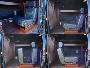 ハイエースバンアウトドア　キャンプ　車中泊　バンライフ　１BOX　ベッド　キャンピングカー