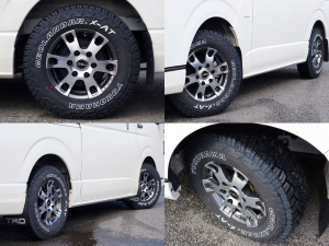 ハイエースバンアウトドア　キャンプ　車中泊　バンライフ　１BOX　ベッド　キャンピングカー