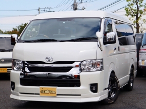 ハイエースワゴンアウトドア　キャンプ　車中泊　バンライフ　１BOX　ベッド　キャンピングカー