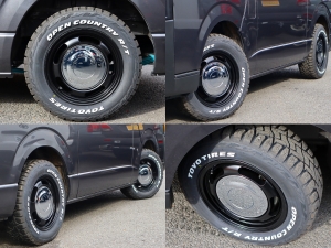 ハイエースバンアウトドア　キャンプ　車中泊　バンライフ　１BOX　ベッド　キャンピングカー