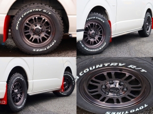 ハイエースバンアウトドア　キャンプ　車中泊　バンライフ　１BOX　ベッド　キャンピングカー