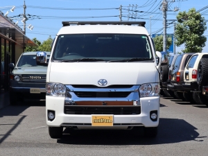 ハイエースワゴン車中泊　アウトドア　キャンプ
