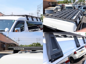 ハイエースワゴン車中泊　アウトドア　キャンプ
