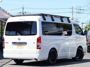 ハイエースワゴン車中泊　アウトドア　キャンプ