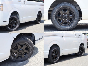 ハイエースバンキャンプ　アウトドア　レジャー　４ＷＤ　ＳＵＶ
