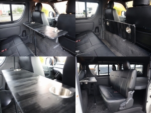 ハイエースバンキャンプ　アウトドア　レジャー　４ＷＤ　ＳＵＶ