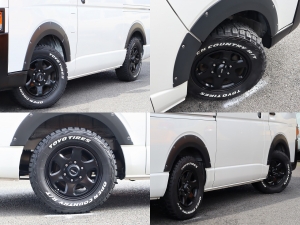 ハイエースバンキャンプ　アウトドア　レジャー　４ＷＤ　ＳＵＶ