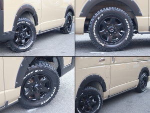 ハイエースバンキャンプ　アウトドア　レジャー　４ＷＤ　ＳＵＶ