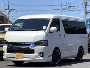 ハイエースＷ 車中泊　アウトドア　キャンプ