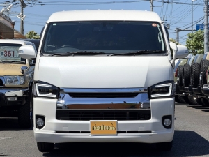 ハイエースワゴン車中泊　アウトドア　キャンプ
