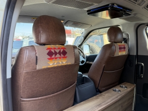 ハイエースバンアウトドア　キャンプ　車中泊　バンライフ　１BOX　ベッド　キャンピングカー