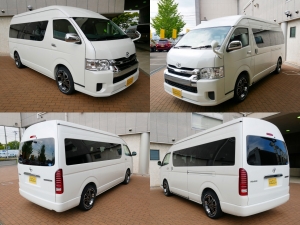 ハイエースワゴン新型　シーケンシャル　６速ＡＴ　ワゴン