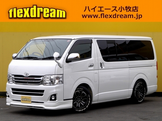 ハイエース エアロ カスタムカーギャラリー販売済実績 フレックス ドリーム