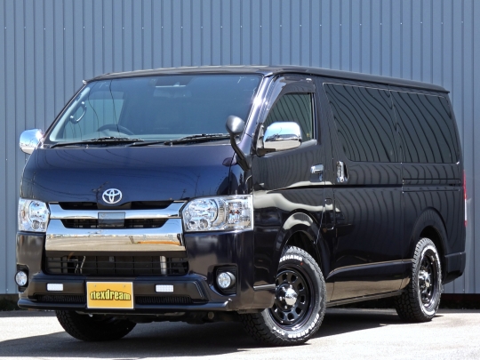 ハイエースＶS-GLダークプライム2　ベッドキット　車中泊　カスタム