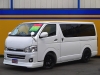 ハイエースバンTRH200V　ﾊﾟｰﾙ　415COBRA　１８インチ　エアロ