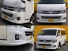ハイエースワゴンワゴン　車中泊　ベッドキット　