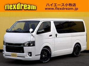 ハイエースバンバン　４ナンバー　ベッド　スーパーＧＬ