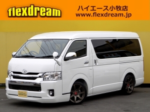 ハイエースワゴンワゴン　GL　１０人乗り　ホワイト