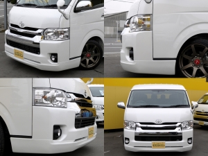ハイエースワゴンワゴン　GL　１０人乗り　ホワイト