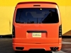 ハイエースバンカスタム　フルカスタム　フルエアロ　大径アルミ