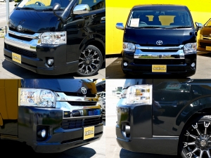 ハイエースワゴン４ＷＤ　ワゴン　ブラック　ベッドキット　車中泊