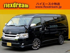 ハイエースワゴンハイエース　ワゴン　GL　ナビ　フリップダウンモニター