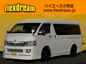 ハイエースワゴンホワイト　ワゴン　ＧＬ　ピクニック