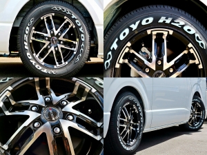 ハイエースバンバン　４ナンバー　パール　ＴＲＨ200