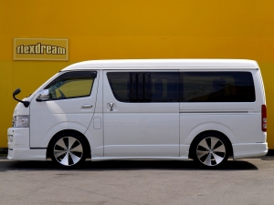ハイエースバンワイド　バン　１オーナー　乗用登録　３ナンバー