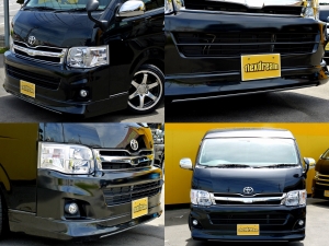 ハイエースワゴンワゴン　ＧＬ　ブラック　１０人乗り
