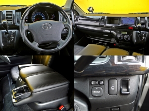 ハイエースワゴンワゴン　内装架装　FD－BOX　シートアレンジ