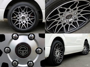 ハイエースワゴンワゴン　車中泊　カスタム　