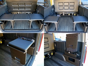 ハイエースワゴンＦＤ－ＢＯＸ　ベッドキット　車中泊　ハイエース　ＲＥＶＯ