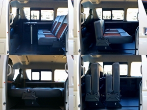 ハイエースワゴンＦＤ－ＢＯＸ　ベッドキット　車中泊　ハイエース　ＲＥＶＯ