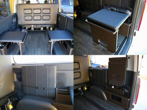 ハイエースワゴンＦＤ－ＢＯＸ　ベッドキット　車中泊　ハイエース　ＲＥＶＯ