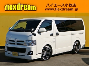 ハイエースバンバン　４ナンバー　パール　ＴＲＨ200