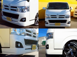 ハイエースバンバン　４ナンバー　パール　ＴＲＨ200