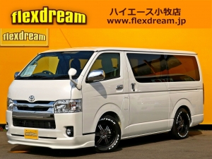 ハイエースバンバン　４ナンバー　パール　ＴＲＨ200