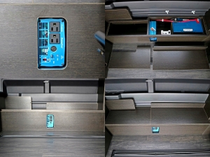 ハイエースワゴンワゴン　内装架装　FD－BOX　シートアレンジ