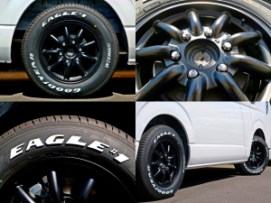 ハイエースワゴンワゴン　パール　４ＷＤ　１０人　２年車検