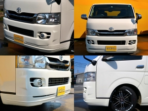 ハイエースバンバン　４ナンバー　ベッド　スーパーＧＬ